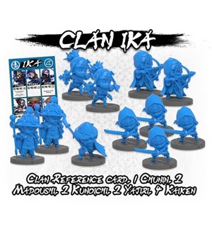 Ninja All-Stars Clan Ika Expansion Utvidelse til Ninja All-Stars Brettspill 